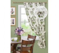 Штора на тесьме "Aquarelle - K", 136х175 см, с подхватом 111139630 Штора на тесьме "Aquarelle - K", 136х175 см, с подхватом 111139630