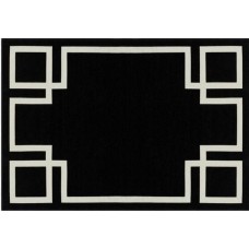 Ковер Hampton Black 160х230 /  200х300 см (моющийся)