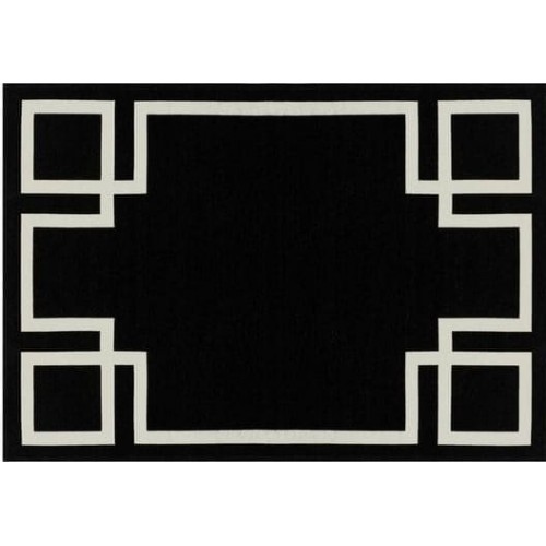 Ковер Hampton Black 160х230 /  200х300 см (моющийся)