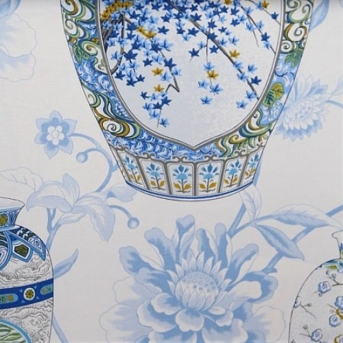 Ткань Galleria Arben IMPERIAL GARDEN CHINA BLUE